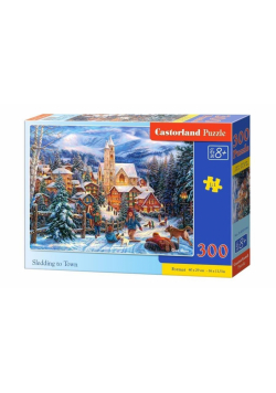 Puzzle 300 Sledding to Town CASTOR