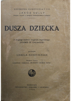 Dusza dziecka 1926 r.