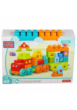 Mega Bloks Pociąg edukacyjny ABC