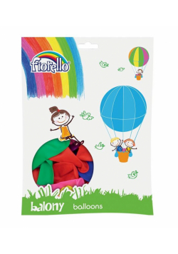 Balony Pastel mix 12'' 100szt FIORELLO