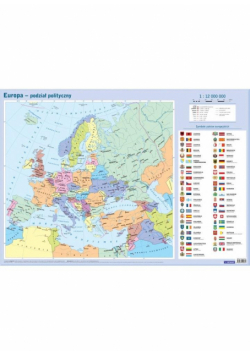 Mapa w tubie: Europa (Polityczna)