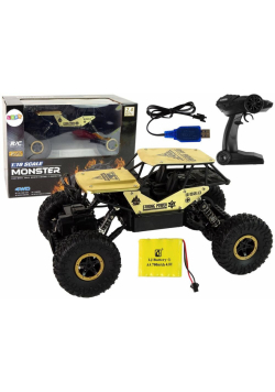 Auto terenowe R/C wysokie koła 1:18