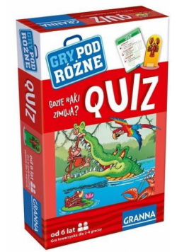 Quiz Gdzie raki zimują? - gry podróżne GRANNA