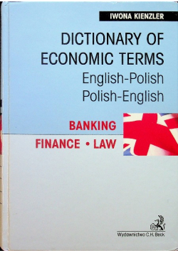Dictionary of Economic Terms  English Polish Polish-English