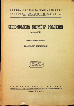 Chronologia sejmów polskich 1948 r .