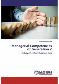 Managerial Competencies of Generation Z