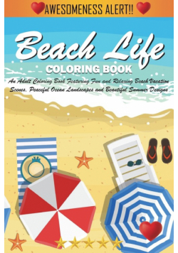 Beach Life Coloring Book