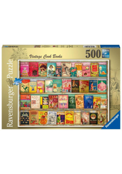 Puzzle 500 Książki Vintage