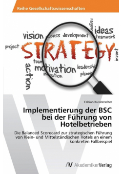 Implementierung Der BSC Bei Der Fuhrung Von Hotelbetrieben