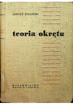 Teoria okrętu