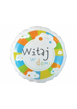 Balon foliowy Witaj w domu