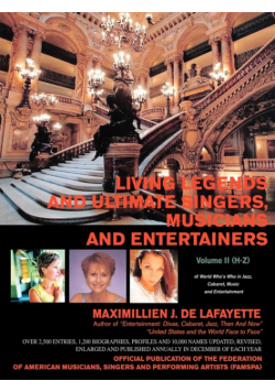 Living Legends and Ultimate Singers, Musicians and Entertainers