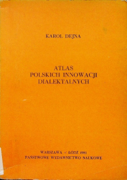 Atlas polskich innowacji dialektalnych