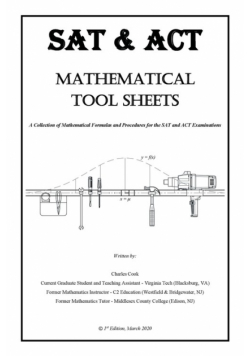 Sat & Act Mathematical Tool Sheets