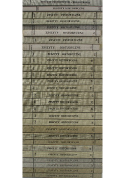 Zeszyty historyczne Zestaw 28 książek