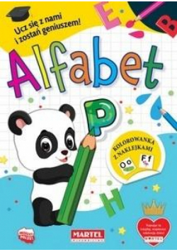 Kolorowanka Alfabet z naklejkami