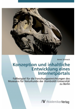 Konzeption und inhaltliche Entwicklung eines Internetportals