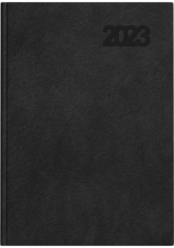 Kalendarz 2023 książkowy A4 Standard DTP czarny