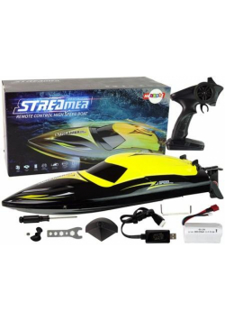 Motorówka R/C 2,4G żółta 35 km/h