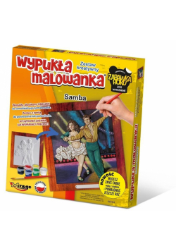 Wypukła malowanka Taniec - Samba