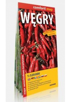 Comfort! map Węgry 1:520 000 mapa w.2018