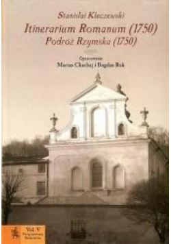 Podróż Rzymska (1750) Itinerarium Romanum (1750)