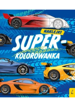Superkolorowanka. Moja niebieska kolorowanka