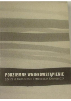 Podziemne wniebowstąpienie