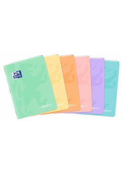 Zeszyt A5/60K kratka Easybook Pastel (8szt) OXFORD