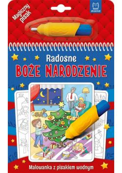 Radosne Boże Narodzenie. Malowanka z pisakiem w.2