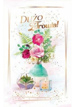 Kartka okolicznościowa Dużo zdrowia ICG14