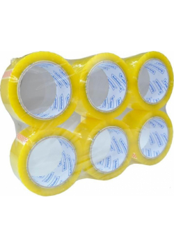 Taśma klejąca 48mmx60m przezroczysta (6szt)