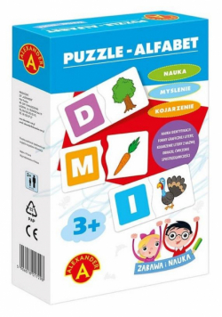 Zabawa i Nauka - Puzzle Alfabet ALEX