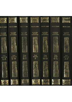 Słownik języka polskiego Tom I do VI reprinty z około 1860 r