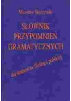 Słownik przypomnień gramatycznych