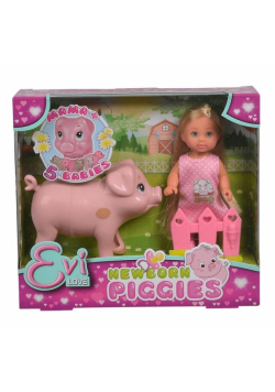Evi z ciężarną świnką