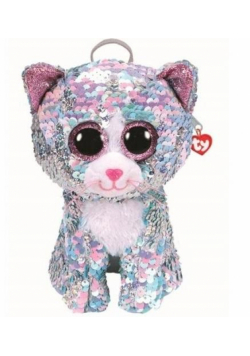 TY Fashion Whimsy - Cekinowy plecak Kot