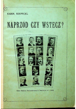 Naprzód czy wstecz 1912 r.
