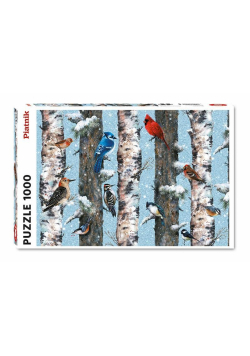 Puzzle 1000 Ptaki Zimą