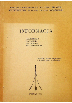 Informacja Radiestezja geotronika biotronika psychotronika