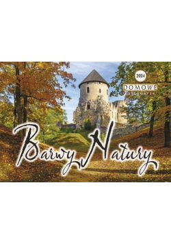 Kalendarz 2024 Barwy natury