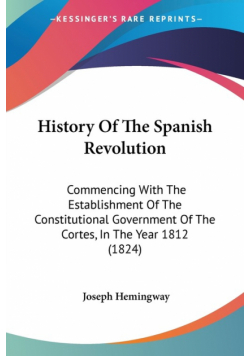 History Of The Spanish Revolution