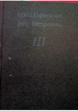 Dąbrowska Stempowski Listy 3 tomy