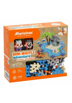 Klocki Mini Waffle 148 elementów Wyspa skarbów