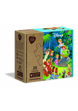 Puzzle 2x20 Play For Future Jungle Book+Peter Pan