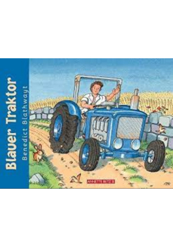 Blauer Traktor