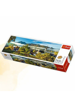 Puzzle 1000 Panorama Nad jeziorem Schliersee