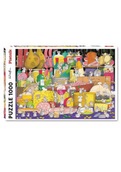 Puzzle 1000 - Myszy harcują PIATNIK