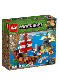 Lego MINECRAFT Przygoda na statku pirackim