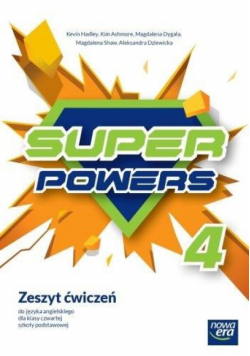 Język angielski SP 4 Super powers neon Ćw. 2023